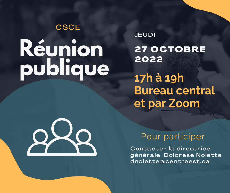Invitation - Réunion publique - 27 octobre 2022