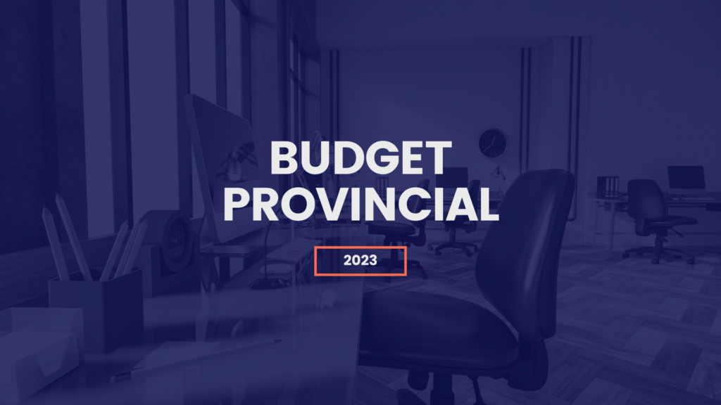 Lettre de la ministre LaGrange - Budget 2023