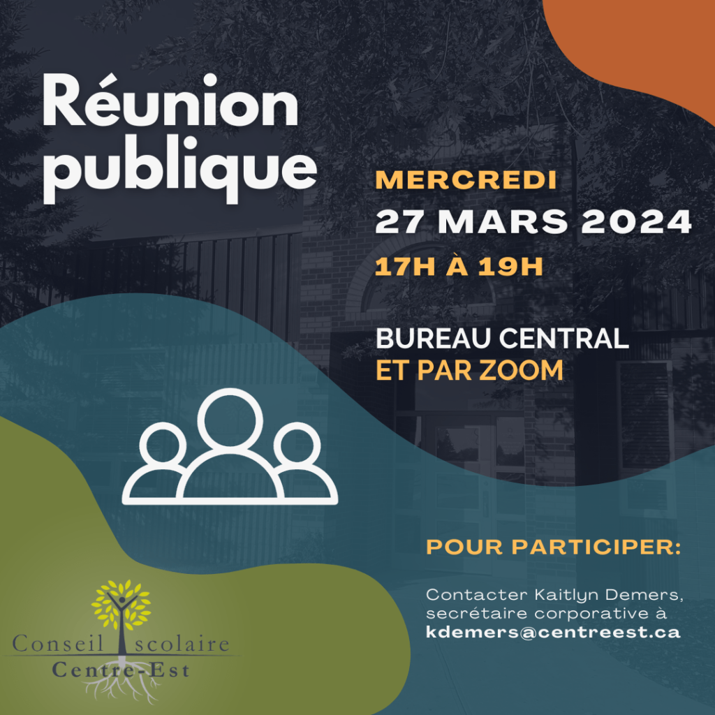 INVITATION – RENCONTRE PUBLIQUE – 27 MARS 2024