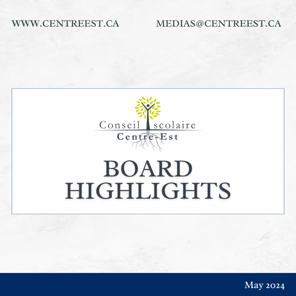 Board Highlights - May 2024