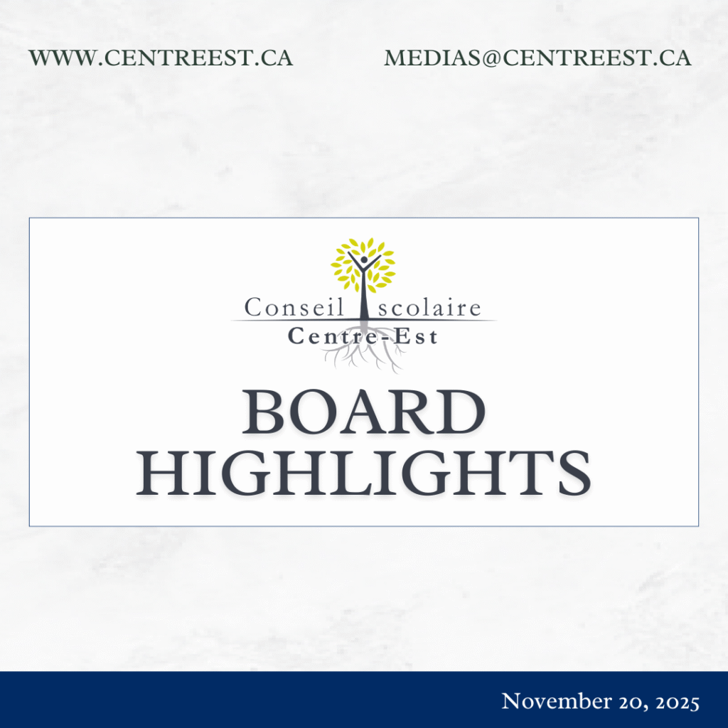 BOARD HIGHLIGHTS - November 20, 2025